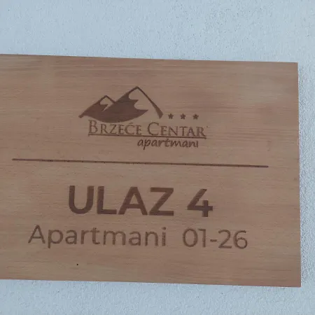 Brzece Center Mitrovski Gondola 300m Apartment *